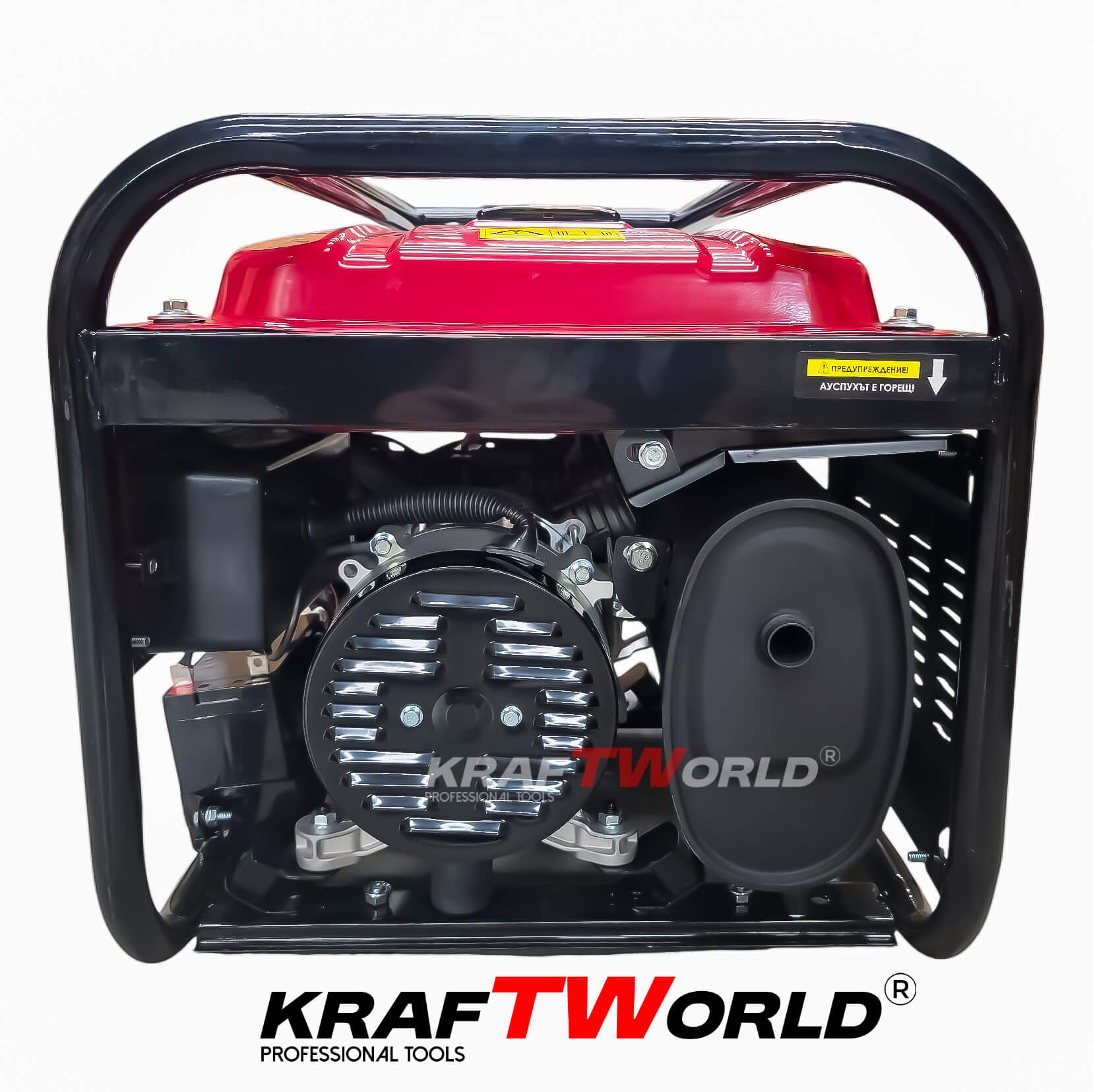 Четиритактов Бензинов Генератор Kraftworld 4.5kW - Монофазен Агрегат за ток - Image 6