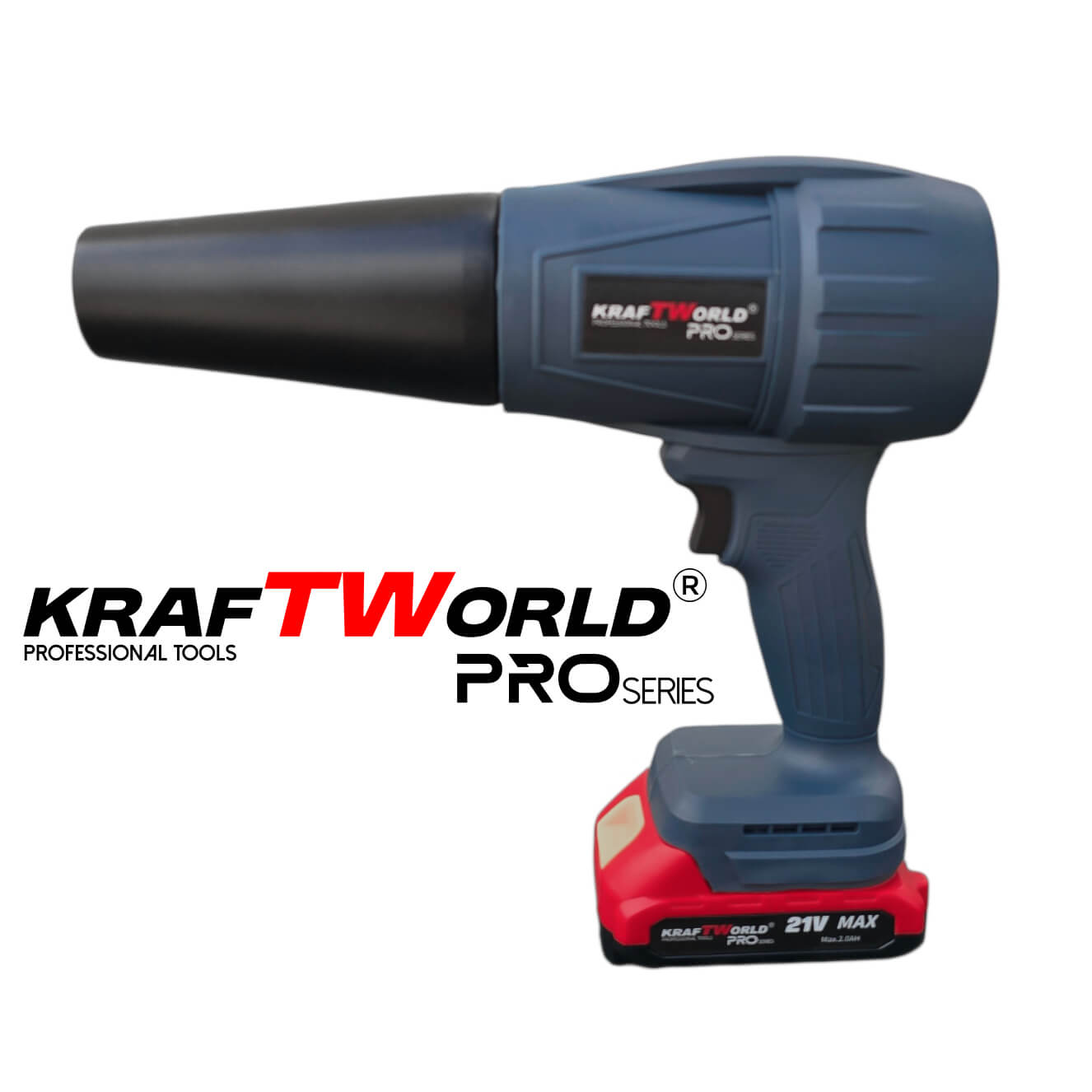 Акумулаторна въздушна духалка KraftWorld PRO 21V за почистване и подсушаване - Image 4