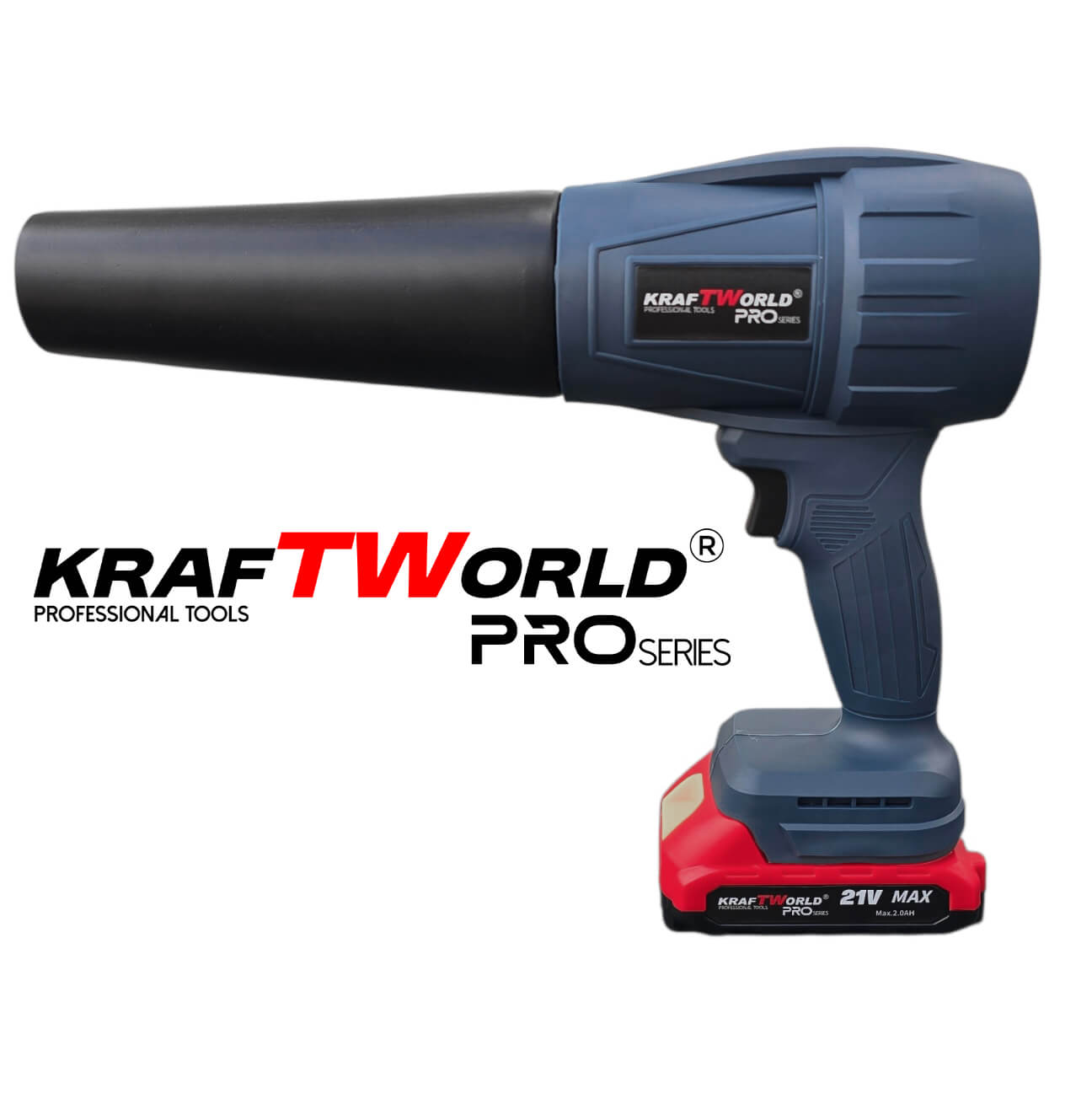 Акумулаторна въздушна духалка KraftWorld PRO 21V за почистване и подсушаване - Image 3