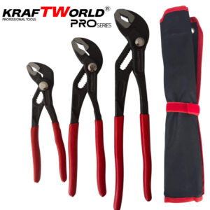 Комплект клещи тип гарги Kraftworld pro series | 175 мм / 250 мм / 300 мм