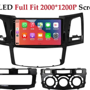 9-инчова мултимедия за Toyota Fortuner / Vigo / Hilux (2005–2014) + Подарък камера за заден ход, CarPlay, GPS, Bluetooth