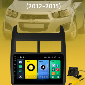 9-инчова мултимедия за Chevrolet Aveo (2012–2015) + Подарък камера