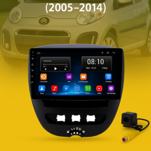 9-инчова мултимедия за Citroen C1 (2005–2014) + Подарък камера