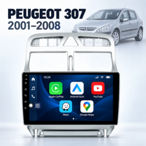 Мултимедия за Peugeot 307 2001–2008 + Подарък камера