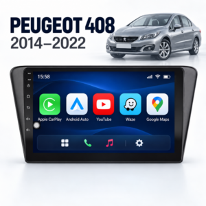 Мултимедия за Peugeot 408 2014–2022 + Подарък камера