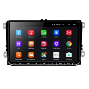 9-инчова мултимедия за VW Golf 5, 6, Polo, Passat, Touran – Android 13, CarPlay, Android Auto, 4GB RAM 64GB ROM