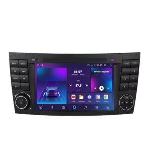 7-инчова мултимедия за Mercedes E-Class W211 (2002–2009) – Android CarPlay