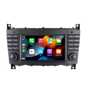7-инчова мултимедия за Mercedes C-Class W203 (2002–2009) – Android CarPlay