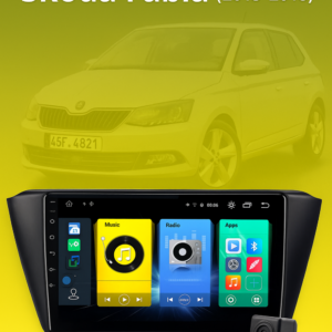 9-инчова мултимедия за Škoda Fabia (2015–2018) + подарък камера