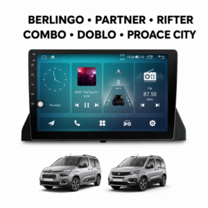 Мултимедия за Berlingo, Partner, Rifter, Combo, Doblo и Proace City + Подарък камера