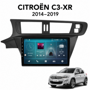 9-инчова мултимедия за Citroen C3-XR (2014–2019) + Подарък камера