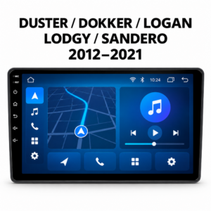 Мултимедия за Dacia Duster, Dokker, Logan, Lodgy и Sandero (2012–2021) + Подарък камера