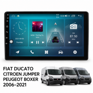 Мултимедия за Fiat Ducato, Citroen Jumper и Peugeot Boxer (2006–2021) + Подарък камера