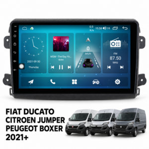 Мултимедия за Fiat Ducato, Citroen Jumper и Peugeot Boxer (2021+) + Подарък камера
