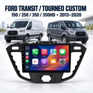 Мултимедия за Ford Transit / Tourneo Custom 150/250/350/350HD (2013-2020) + Подарък камера
