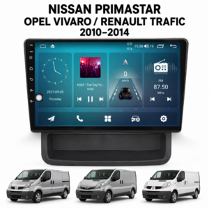 Мултимедия за Nissan Primastar, Opel Vivaro и Renault Trafic (2010–2014) + Подарък камера