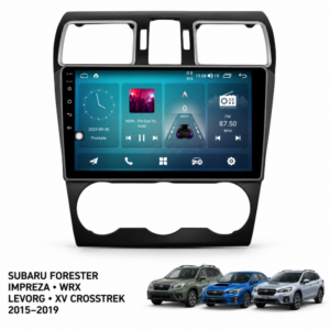 9-инчова мултимедия за Subaru Forester, Impreza, WRX, Levorg и XV Crosstrek + Подарък камера