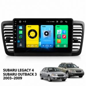 Мултимедия за Subaru Legacy 4 и Outback 3 (2003–2009) + Подарък камера