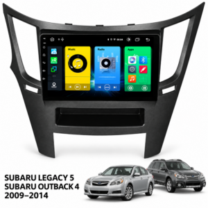Мултимедия за Subaru Legacy 5 и Outback 4 (2009–2014) + Подарък камера