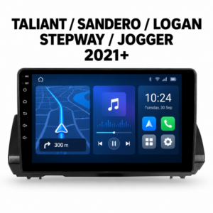Мултимедия за Renault Taliant, Dacia Sandero, Logan, Stepway и Jogger (2021+) + Подарък камера