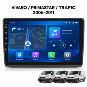 Мултимедия за Opel Vivaro, Nissan Primastar и Renault Trafic (2006–2011) + Подарък камера