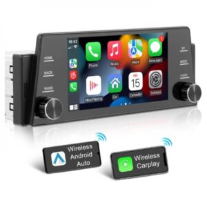 Wireless Андроид Мултимедия PA1168 – 5″, CarPlay / Android Auto, Bluetooth, FM, USB, AUX